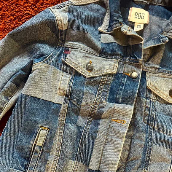 BDG Patchwork Denim jacket w/70s vibe🌻 - Picture 3 of 5